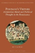Cover: Pontano's Virtues - Bloomsbury Academic