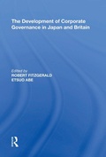 Cover: The Development of Corporate Governance in Japan and Britain - Routledge
