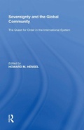 Cover: Sovereignty and the Global Community - Routledge