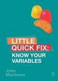 Cover: Know Your Variables - SAGE Publications Ltd