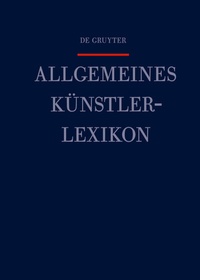 Abbildung von: Allgemeines Künstlerlexikon (AKL) / Samore - Schleiffert - De Gruyter