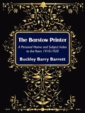 Cover: The Barstow Printer - Borgo Press