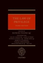 Cover: The Law of Privilege - OUP eBook