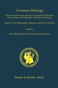 Cover: Common Heritage. - Duncker & Humblot