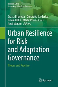 Enlarge image Cover: Urban Resilience for Risk and Adaptation Governance - Springer
