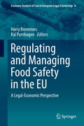 Cover: Regulating and Managing Food Safety in the EU - Springer
