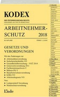Abbildung von: KODEX Arbeitnehmerschutz 2018 - Linde