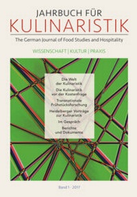 Abbildung von: Jahrbuch für Kulinaristik, Bd. 1 (2017) - Iudicium