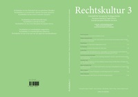 Enlarge image Cover: Rechtskultur 3 - Edition Rechtskultur