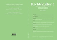 Enlarge image Cover: Rechtskultur 4 - Edition Rechtskultur
