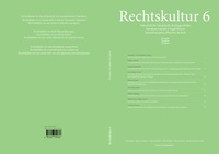 Enlarge image Cover: Rechtskultur 6 - Edition Rechtskultur
