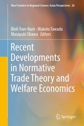 Cover: Recent Developments in Normative Trade Theory and Welfare Economics - Springer