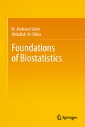 Cover: Foundations of Biostatistics - Springer