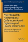 Cover: Proceedings of the 7th International Conference on Kansei Engineering and Emotion Research 2018 - Springer