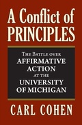Cover: A Conflict of Principles - University Press of Kansas