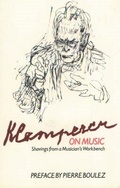 Cover: Klemperer on Music - Toccata Press