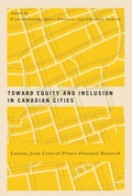 Cover: Toward Equity and Inclusion in Canadian Cities - De Gruyter