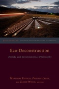 Cover: Eco-Deconstruction - Fordham University Press