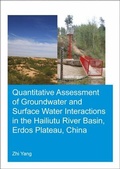 Cover: Quantitative Assessment of Groundwater and Surface Water Interactions in the Hailiutu River Basin, Erdos Plateau, China - CRC Press