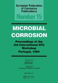 Cover: Microbially Corrosion - Maney Publishing