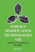 Cover: Surface Modification Technologies VIII - Maney Publishing