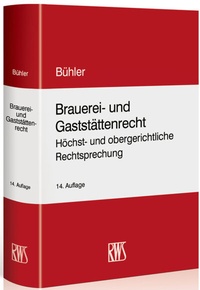 Abbildung von: Brauerei- und Gaststättenrecht - RWS
