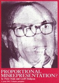 Enlarge image Cover: Proportional Misrepresentation? - Institute for Workers' Control