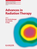 Cover: Advances in Radiation Therapy - S. Karger