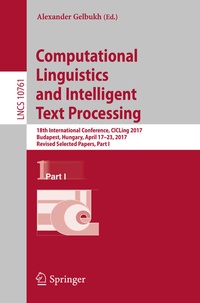 Abbildung von: Computational Linguistics and Intelligent Text Processing - Springer