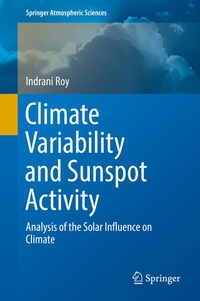 Enlarge image Cover: Climate Variability and Sunspot Activity - Springer