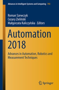 Enlarge image Cover: Automation 2018 - Springer