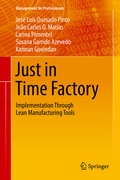 Cover: Just in Time Factory - Springer