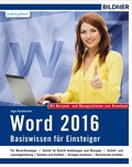 Cover: Word 2016 - Basiswissen - BILDNER Verlag