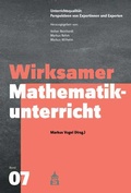 Cover: Wirksamer Mathematikunterricht - Schneider bei wbv