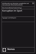 Cover: Korruption im Sport - Nomos
