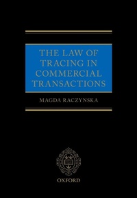Abbildung von: The Law of Tracing in Commercial Transactions - OUP eBook