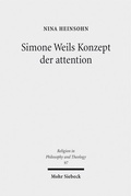 Cover: Simone Weils Konzept der attention - Mohr Siebeck