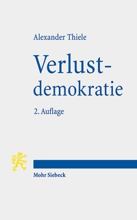 Abbildung von: Verlustdemokratie - Mohr Siebeck