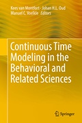 Cover: Continuous Time Modeling in the Behavioral and Related Sciences - Springer