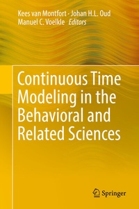 Enlarge image Cover: Continuous Time Modeling in the Behavioral and Related Sciences - Springer
