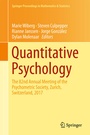 Cover: Quantitative Psychology - Springer