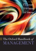 Cover: The Oxford Handbook of Management - Oxford University Press