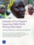 Cover: Evaluation of Two Programs Supporting Global Family Planning Data Needs - RAND