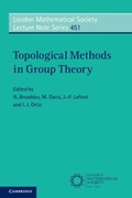 Cover: Topological Methods in Group Theory - Cambridge University Press