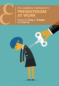 Bild: Presenteeism at Work - Cambridge University Press