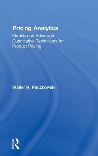 Abbildung von: Pricing Analytics - Routledge