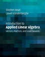 Cover: Introduction to Applied Linear Algebra - Cambridge University Press