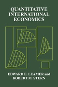 Cover: Quantitative International Economics - Routledge
