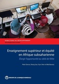 Cover: Enseignement Superieur Et Equite En Afrique Subsaharienne - World Bank Publications