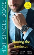 Cover: Hot Single Docs: Taming The Bachelor - Mills & Boon